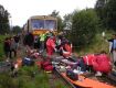 "Шкода Октавия" с пятью пассажирами попала под поезд