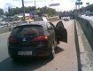 ДТП в Киеве: иномарка совершала маневры и сбила байкера