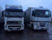 На Львівщині активісти блокували 22 російських вантажівки.
