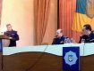 В Ужгороді представили нових районних ставлеників міліції.