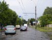 Привокзальная площадь во Львове - по колено воды
