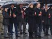 На вшануванні жертв голодомору в Ужгороді