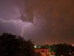 Ужасная жара вызвала многочисленные молнии над Ужгородом