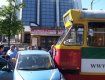 ДТП в Польше: Citroen и трамвай не поделили дорогу