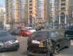Два автомобиля Chevrolet Lacetti "встретились" в Киеве