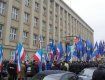 В Ужгороде русины вышли протестовать против засилья украинских националистов