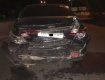 Машина, в которую врезался ужгородский милиционер, значительно повреждена
