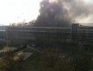 Пожежа у Харкові: їдкий дим простягнувся на всю вулицю
