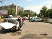 ДТП в Николаеве : две иномарки не разобрались, кто главнее...