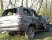 "Тойота Ленд Крузер Прадо" после аварии