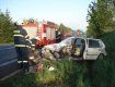 Volkswagen Polo после аварии в Чехии