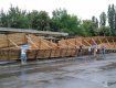 Непогода повалила забор стройплощадки в Новом районе Ужгорода