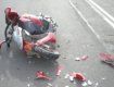 В Закарпатье микроавтобус сбил скутер