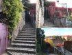 Обновленная замковая лестница в Ужгороде