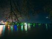 Ужгородський фотограф зафіксував, як виглядав паводок вночі