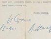 Письмо, подписанное Сталиным и Молотовым