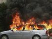 В Мукачево из-за короткого замыкания сгорело авто