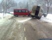 В Раховском районе столкнулись два пассажирских микроавтобуса