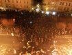 В штурме зданий во Львове принимали участие несколько сотен молодых людей
