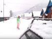 Закарпаття. Покатушки на сноуборді в Лопухові