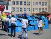 В Ужгороде студенты флэш-мобом приближали Европу