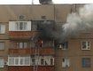 В Ужгороде горел балкон в "хрущевке"