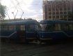 В Одессе столкнулись два трамвая, никто не пострадал