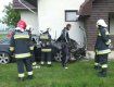 В Венгрии автомобиль Audi A6 врезался в жилой дом, все живы
