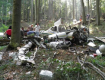 В Закарпатье около словацкой границы разбился самолет Diamond