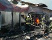 В Мукачево спасатели тушили пожар на привозной воде