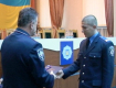 Начальник закарпатской милиции генерал-майор Виктор Русин вручал офицерам погоны
