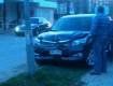 ДТП в Ужгороде: пьяница на «Тойота» задел столб на тротуаре