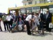 В Ужгороде людям с особыми потребностями подарили автобус