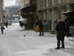 Предприниматели убирают в Ужгороде снег без предупреждения
