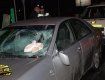 В Печерском районе Киева Toyota Camry сбила регулировщика.