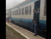 На Закарпатье пассажиры толкали поезд, чтобы завести