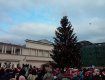 После парада Николайчиков в Ужгороде торжественно зажгли новогоднюю елку