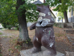 Пам’ятнику ужгородському ведмедю відірвали нуля