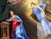Благовещение - встреча архангела и Марии