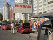 ДТП в Киеве: при столкновении трех машин перевернулась Mazda