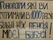 В Івано-Франківську протестні плакати студентів силою вилучені молодиками з БЮТу