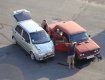 В Ужгороде столкнулись два автомобиля Daewoo Matiz и ВАЗ-2106