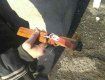 Закарпатская полиция задержала мужчину со штык-ножом