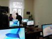 На открытии компьютерного класса в одной из школ Берегово