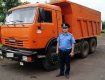 На Иршавщине милиционер задержал грузовик с андезитом