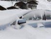 В Румынии автомобили застряли в снегу из-за сильных заносов