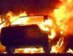 В Хустском районе неожиданно загорелся Ford Sierra