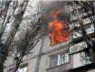 В Ужгороде по улице Джамбула был пожар