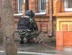 Ужгородцев напугал подозрительный пакет возле универмага "Украина"
