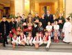Дети из Словакии поздравили ужгородцев с праздниками